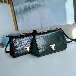 托里伯奇官网热卖款包tory burch TB 84756 中号鳄鱼纹Juliette元宝包笑脸包