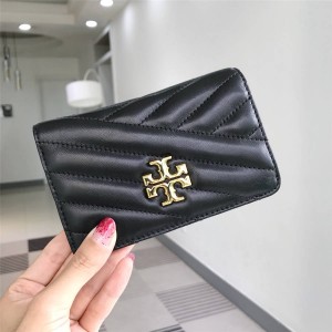 tory burch/托里伯奇正品女士中款钱包KIRA新款羊皮护照夹卡包